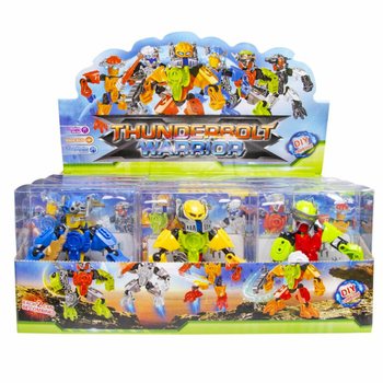 THUNDERBOLT ROBOT WARRIOR AKČN&Iacute; FIGURKA V DISPLEJI (12 kusů)