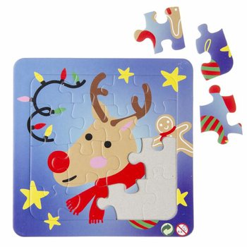 V&aacute;nočn&iacute; puzzle 14x14 cm (50 ks)