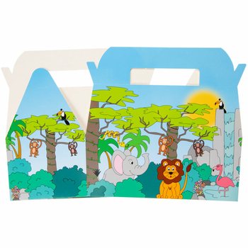 MENU BOX JUNGLE - 22,5 x 12 x 9,5 cm (24 ks)