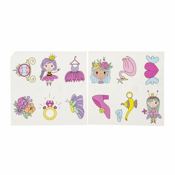 Fun Tattoo - Princezny (96 kusů)
