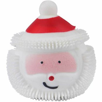 SVÍTÍCÍ ANTISTRESOVÉ MÍČKY SANTA CLAUS V DISPLAYI (12 ks)