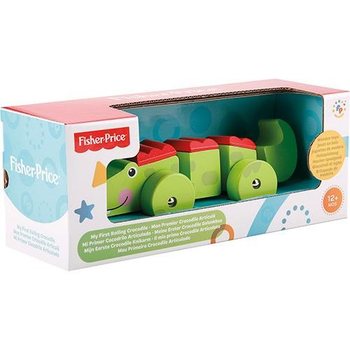 Fisher-Price Můj Prvn&iacute; Pohybliv&yacute; Dřevěn&yacute; Krokod&yacute;l (2 ks)