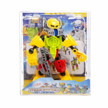 THUNDERBOLT ROBOT WARRIOR AKČN&Iacute; FIGURKA V DISPLEJI (12 kusů)