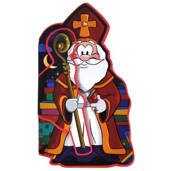 Velk&aacute; pěnov&aacute; kniha Sinterklaas / Mikul&aacute;&scaron; 30 cm (3 ks)