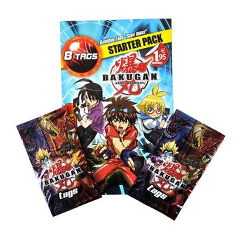 BAKUGAN - Startovac&iacute; bal&iacute;ček 8 tagů (100 ks)