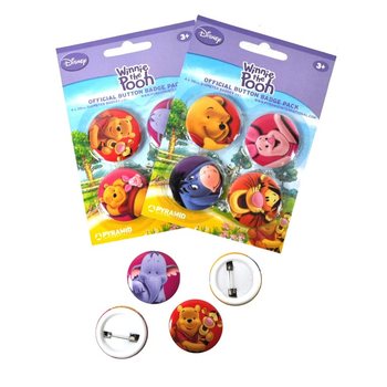 4d&iacute;ln&aacute; sada placek Disney Medv&iacute;dek P&uacute; (24 ks)