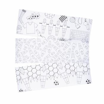 Dětsk&eacute; hrnky k vybarven&iacute; "Fotbalist&eacute;" (set 2 ks)