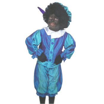 Kostým Zwarte Piet pro kluky – Velikost 110 (4-6 let)
