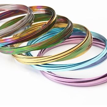 Magick&eacute; kroužky / Flow Rings - Kinetick&yacute; 3D Magick&yacute; kroužek - MULTICOLOR | NA KARTĚ (12 ks)