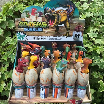 3D Bublifuk Dinosaurus v tyči (24 kusů v displeji)