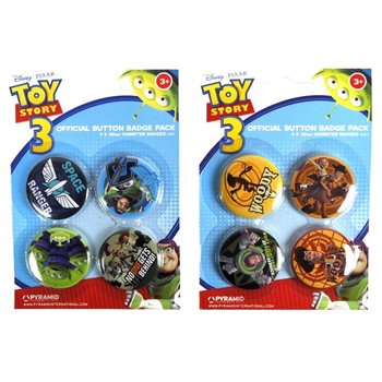 Sada 4 placek Disney Toy Story (24 ks)