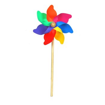 Robustní větrníky z dřeva 38 cm (12 ks)