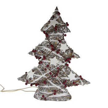 Velk&yacute; Sv&iacute;t&iacute;c&iacute; Dekoračn&iacute; V&aacute;nočn&iacute; Stromek 50 cm (1 ks)