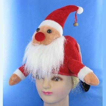 ČEPICE SANTA NA HLAVĚ (3 ks)