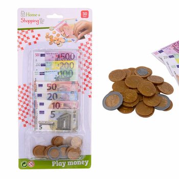 HOME SHOPPING - EURO HRAC&Iacute; PEN&Iacute;ZE A BANKOVKY NA KARTĚ (6 ks)