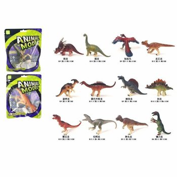 MIX FIGURKY DINOSAURŮ - V D&Aacute;RKOV&Eacute; TA&Scaron;CE (12 ks)