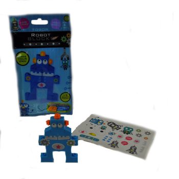 STAVEBNICE BRICKS - ROBOT BLOCKS (36 ks)