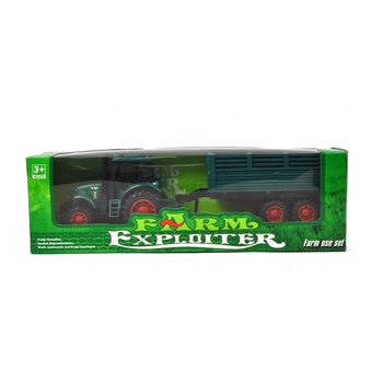 HRAČKA TRAKTOR S PŘ&Iacute;VĚSEM V DISPLAYI (12 ks)