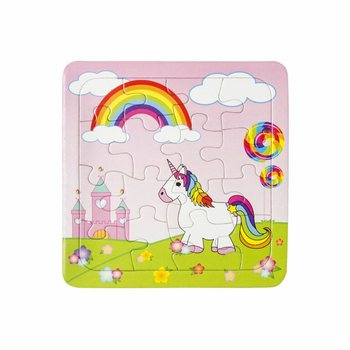 MIX Puzzle Jednorožec - 14 x 14 cm (50 ks)