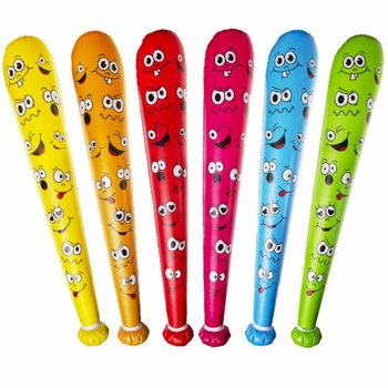 Velká nafukovací pálka Smiley - 85cm