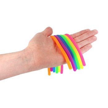Pružn&eacute; &Scaron;pagety Stretchy Strings - Mix Barev - V Display Boxu (144 ks)