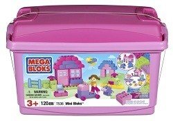 MEGABLOKS MINI BLOKS TUB PINK - 7536