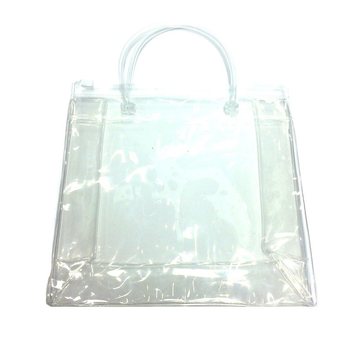 Luxusn&iacute; Průhledn&aacute; Balic&iacute; Ta&scaron;ka s Kř&iacute;žov&yacute;m Dnem a Pevn&yacute;m Madlem 18,5x18cm (25 ks)