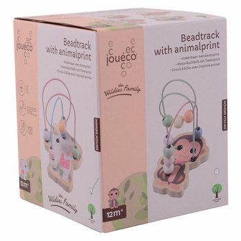 JOUECO&reg; Dřevěn&yacute; kor&aacute;lkov&yacute; labyrint Zv&iacute;ř&aacute;tka - Od 12 měs&iacute;ců