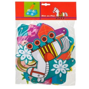 Girlanda Sinterklaas a Piet - D&eacute;lka 1,5 m (12 ks)