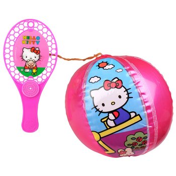 Pálka s nafukovacím míčkem na gumičce Hello Kitty (12 ks)