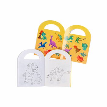 Dinosauř&iacute; Omalov&aacute;nky se Samolepkami (48 kusů)