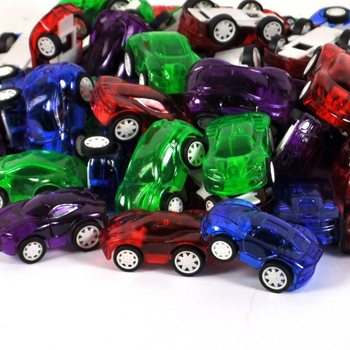 Mini auto na setrvačník 5 cm (25 ks)
