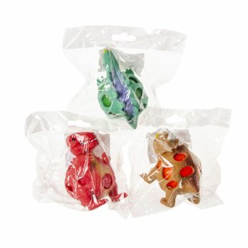 Squishy Mesh mačkac&iacute; m&iacute;ček Dinosaurus - Display (12 ks)
