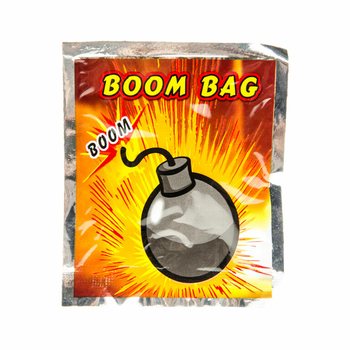 BOMBOVAC&Iacute; S&Aacute;ČEK - PRASKAC&Iacute; S&Aacute;ČEK V DISPLEJI (100 ks)