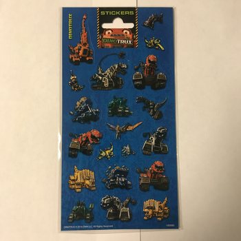 SAMOLEPKY: DINOTRUX, Rozm. 20 x 10 cm (10 ks)
