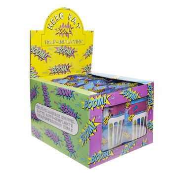 Samonafukovac&iacute; p&aacute;lka - Superhrdina BOOM! - 49x13cm - Display (48 ks)