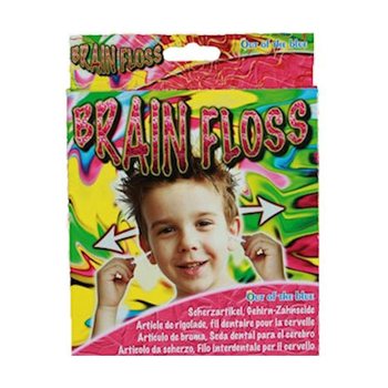 Brain Floss / Zubní nit do mozku Žertovný předmět (24 ks)