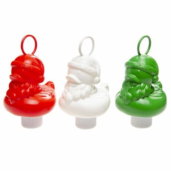 V&aacute;nočn&iacute; kachničky pro loven&iacute; kachen XMAS DUCKZ - 12 CM (15 ks)