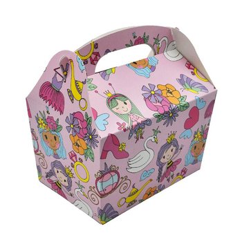 MENUBOX MODEL: PRINCEZNA - Rozměry 18.5x12x19 CM - FOODBOX - KIDSBOX (24 ks)