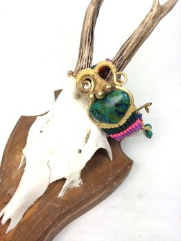 HANDMADE ORIGINALS Náramek GREENSTONE Žlutý (1 ks)
