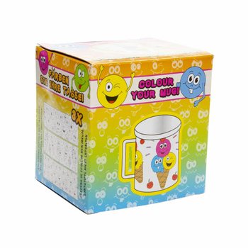 SMILEY - VYBARVI SI SVŮJ HRNEČEK (2 ks)
