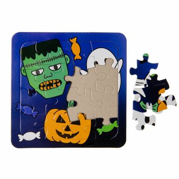 Mix Halloweensk&yacute;ch Puzzle - 14 x 14 cm (50 ks)