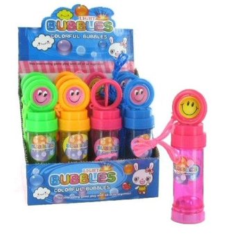 Sv&iacute;t&iacute;c&iacute; Bublifuk Smiley (12 ks)