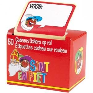 50 SAMOLEPEK NA D&Aacute;RKY SINTERKLAAS NA ROLI (10 balen&iacute;)