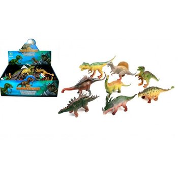 MIX DINOSAURŮ, CCA 17 CM VYSOKÝCH V DISPLEJI (16 ks)
