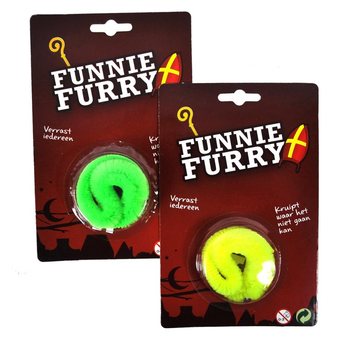 Magick&yacute; červ Funny Furry na kartě (42 ks)
