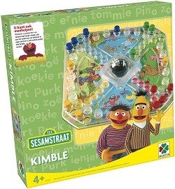 Společenská hra Sezamová ulice Kimble