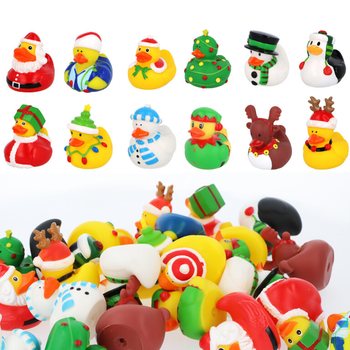 Mix V&aacute;nočn&iacute; kachničky do vany 6cm (12 ks) - Sv&aacute;tečn&iacute; d&aacute;rky