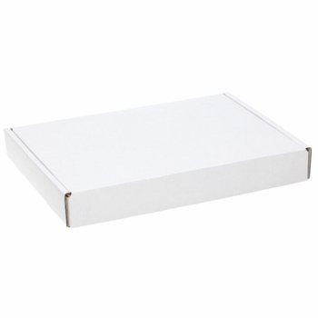 Krabice do po&scaron;tovn&iacute; schr&aacute;nky A5 B&Iacute;L&Aacute; - 220x155x28 mm (50 ks)
