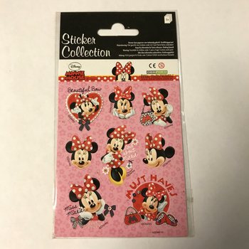 Samolepky Disney Minnie Mouse - 16 x 9 cm (10 sad)